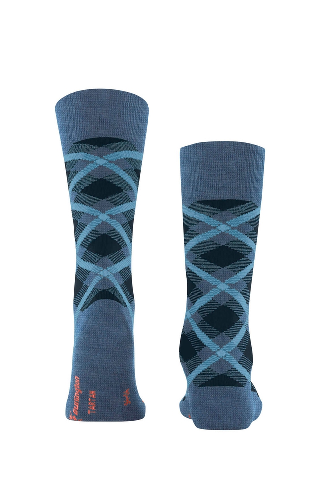 Носки мужские синие Tartan 2