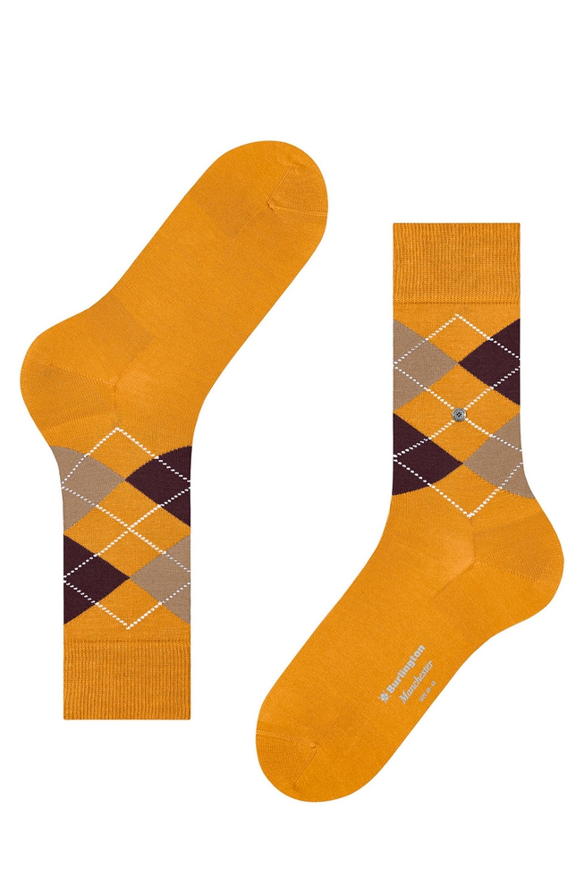 Носки мужские жёлтые Manchester 4