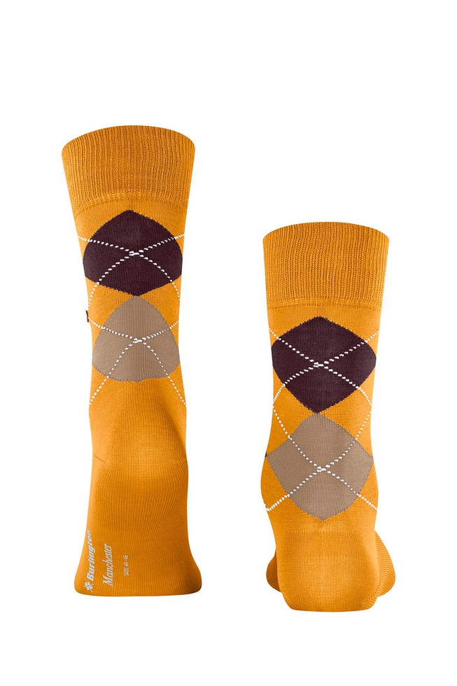 Носки мужские жёлтые Manchester 2