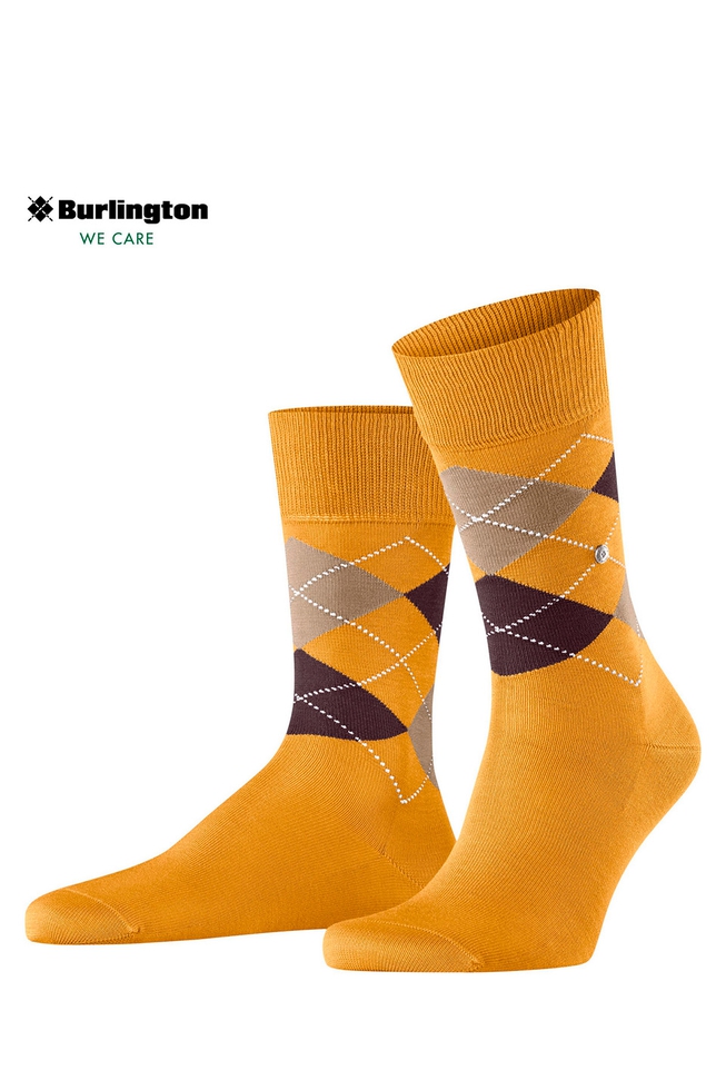 Носки мужские жёлтые Manchester 1