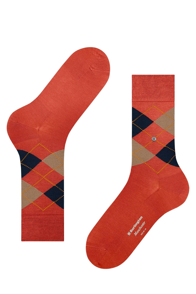 Носки мужские оранжевые Manchester 4