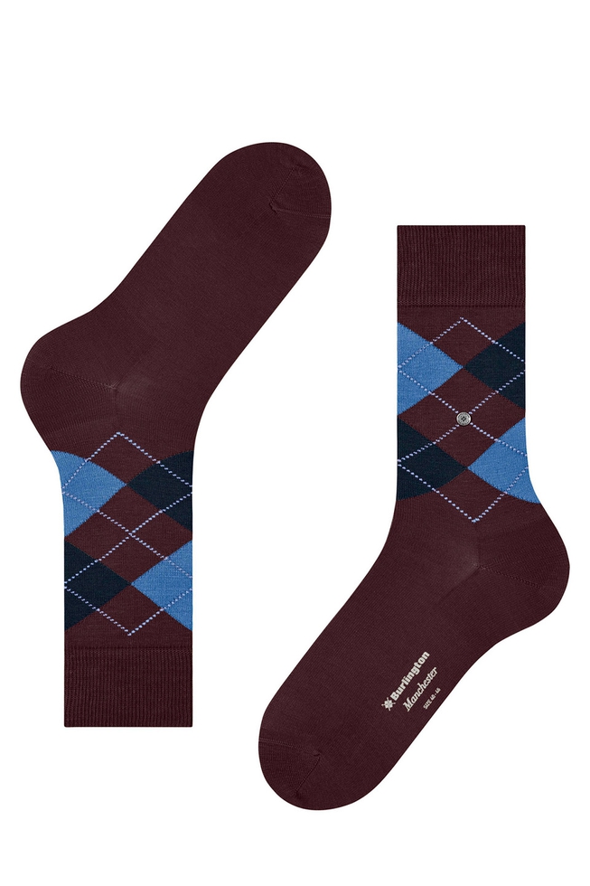 Носки мужские бордовые Manchester 4