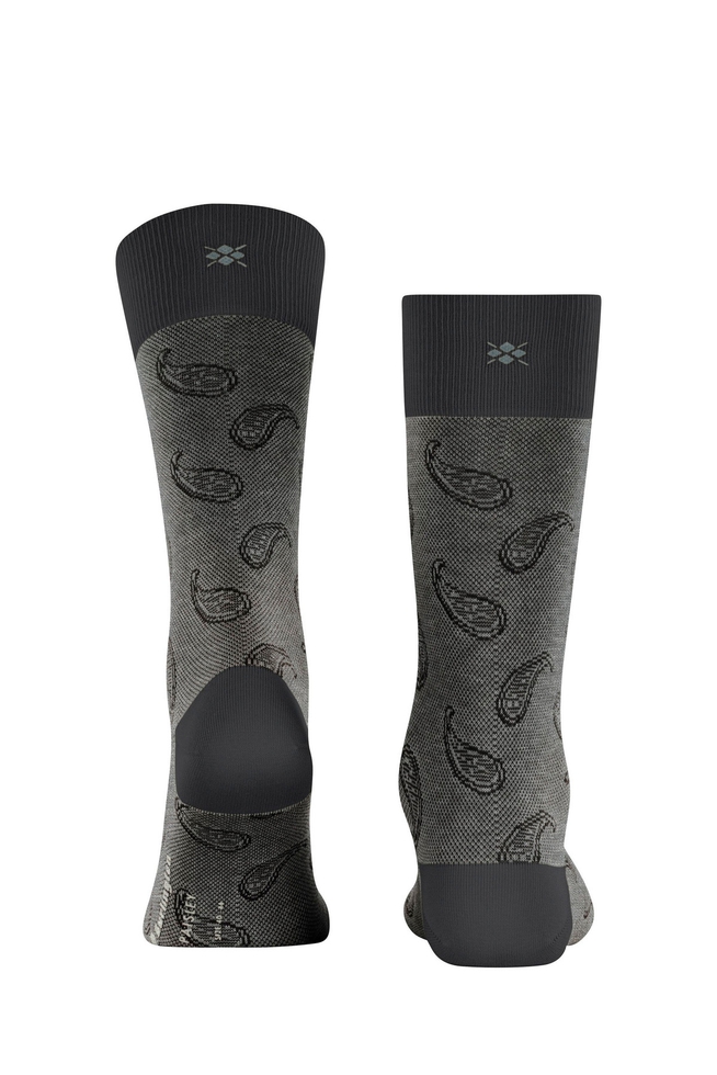 Носки мужские чёрные Paisley 2