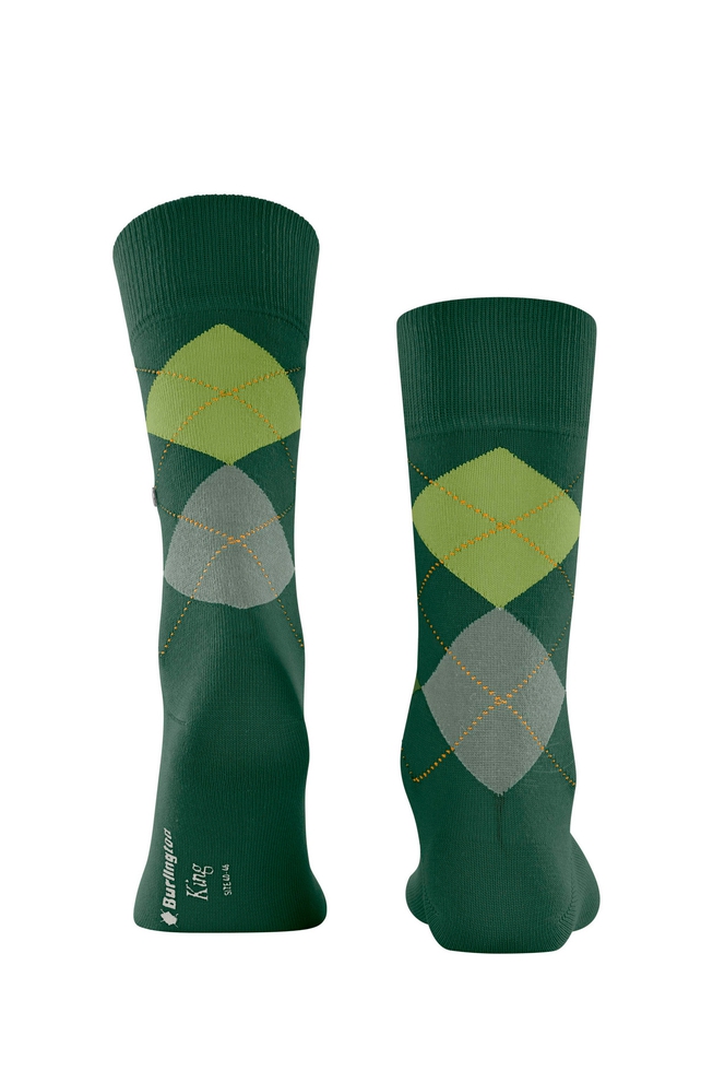 Носки мужские зелёные King 2