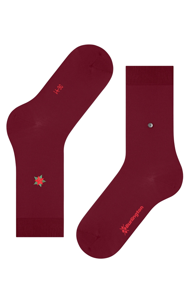 Носки женские бордовые Brit Style 4
