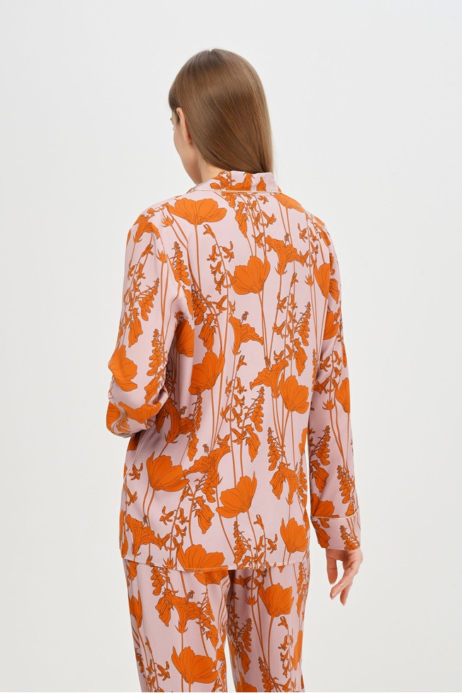  Женская пижама с брюками  3