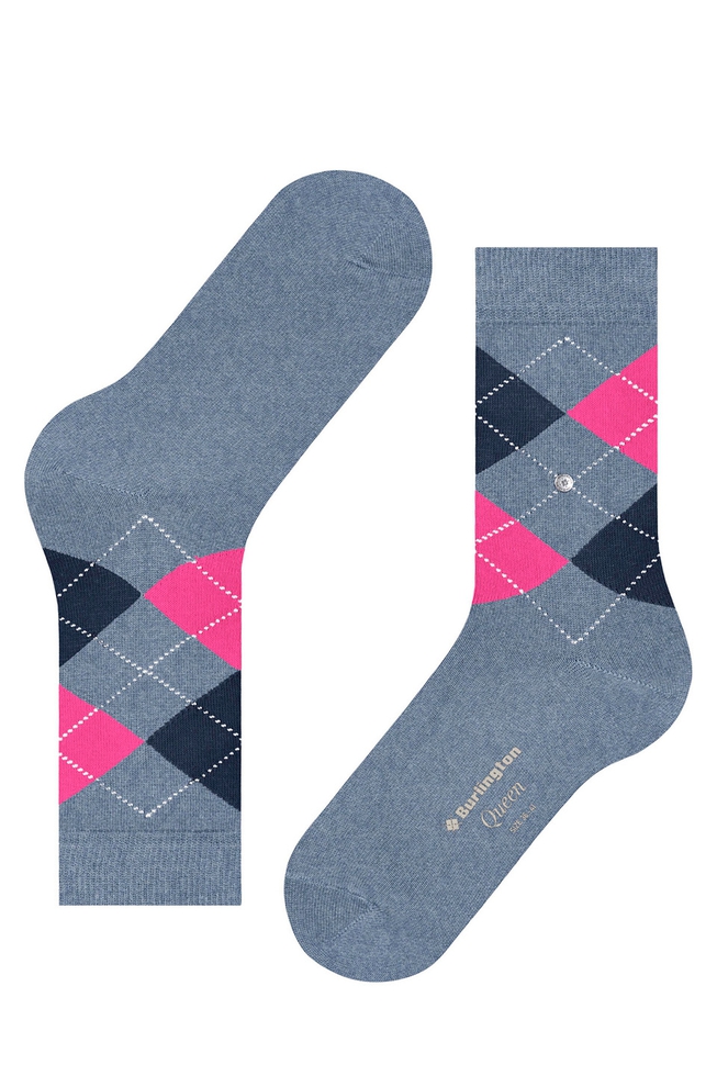 Носки женские синие Queen 4