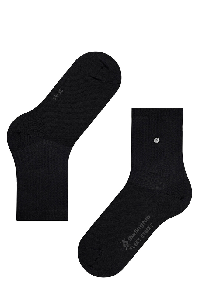 Носки женские чёрные Fleet Street 4