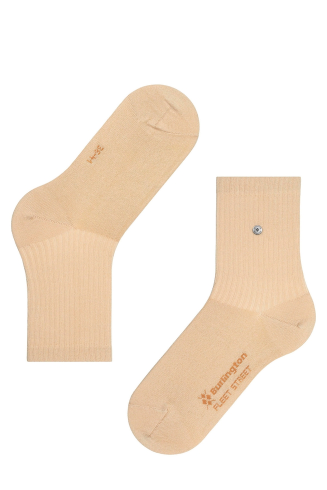 Носки женские бежевые Fleet Street 4