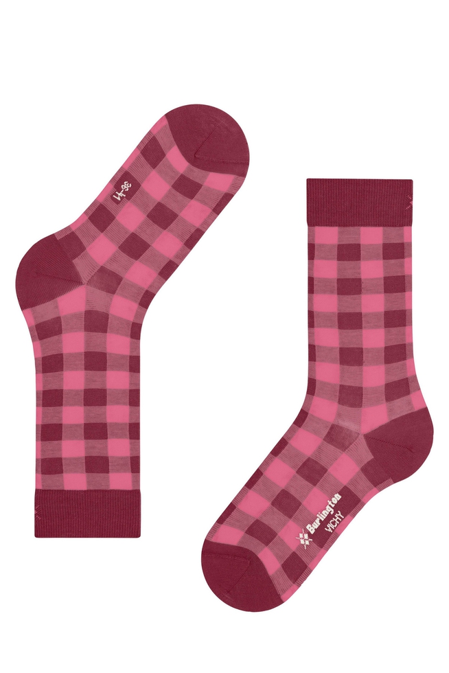 Носки женские бордовые Vichy 4