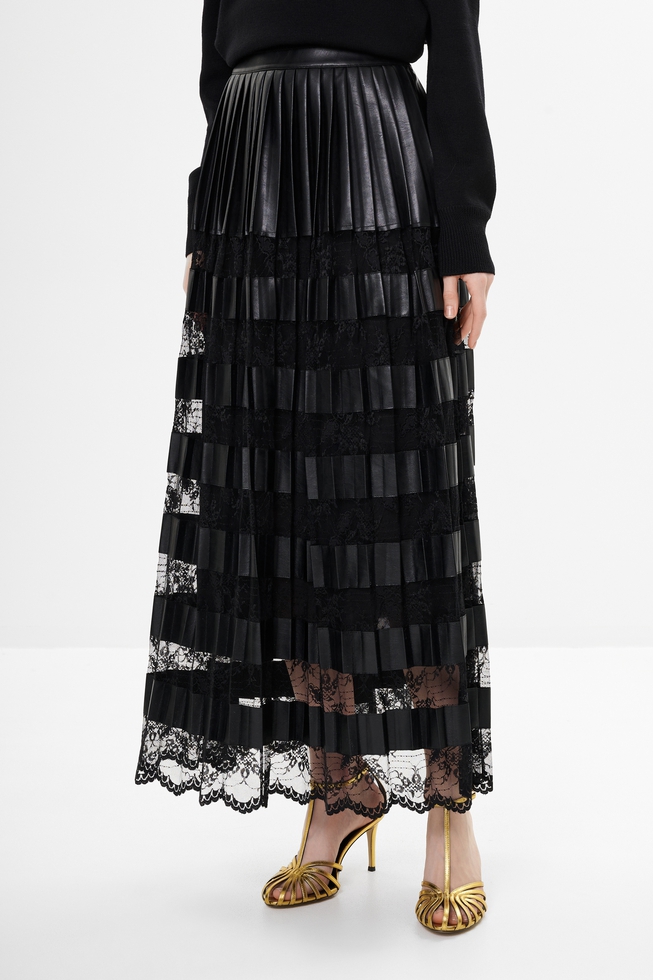 Длинная черная юбка 1