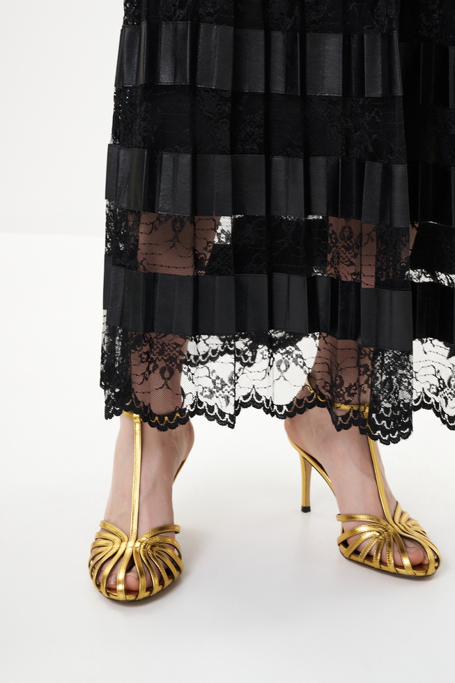 Длинная черная юбка 4