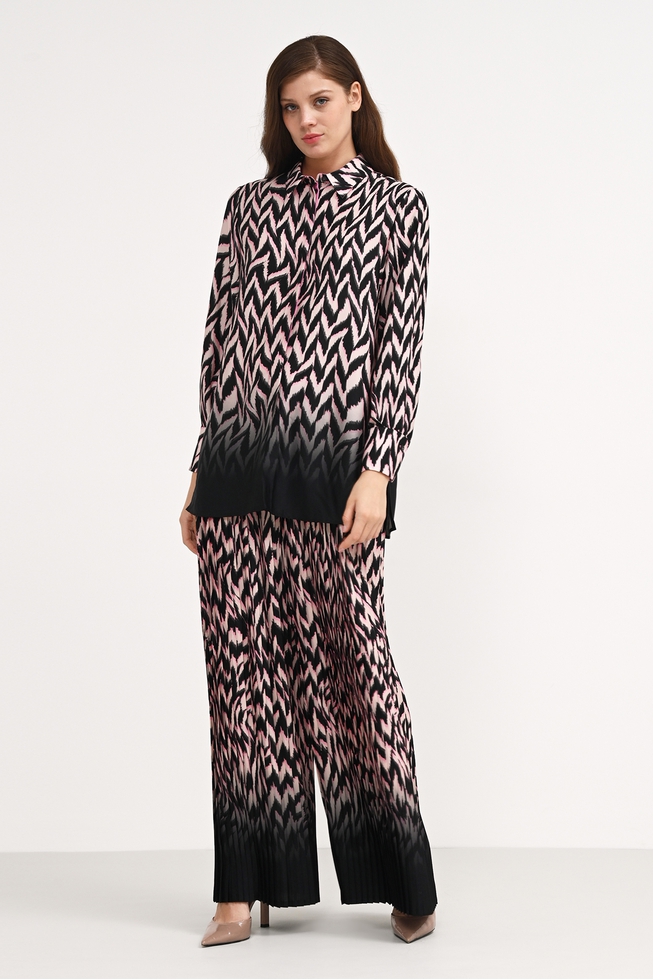  Блузка с длинным рукавом  2