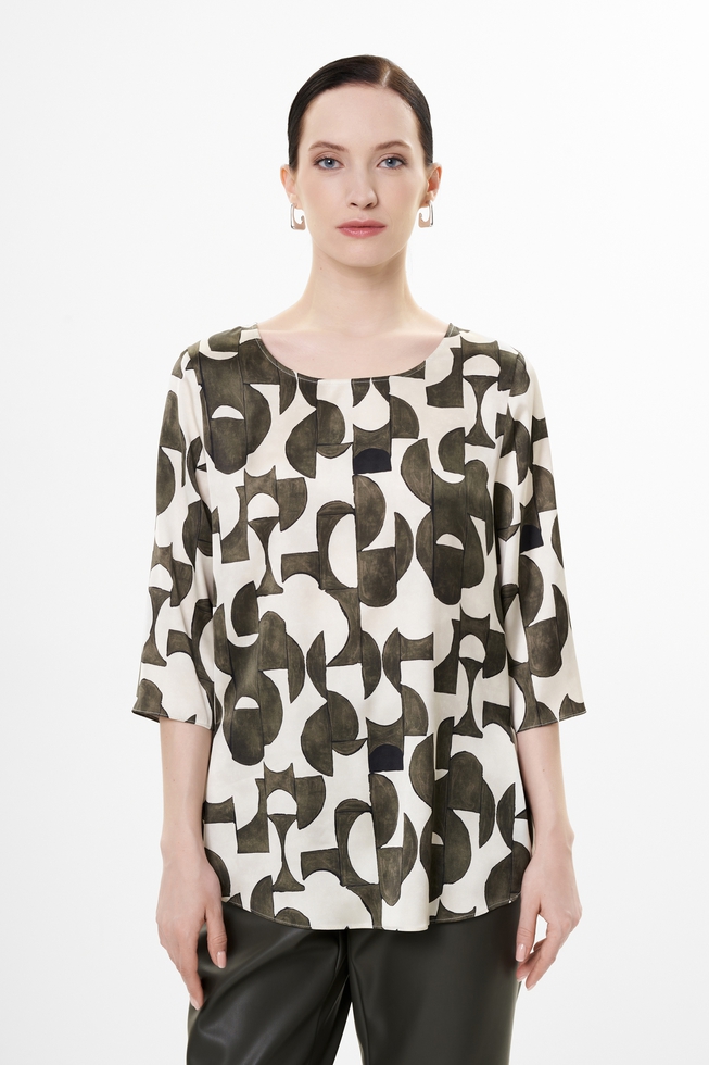 Блузка с коротким рукавом 1