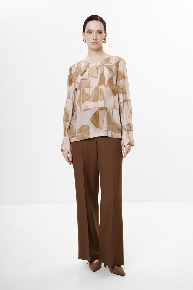 Блузка с длинным рукавом 3