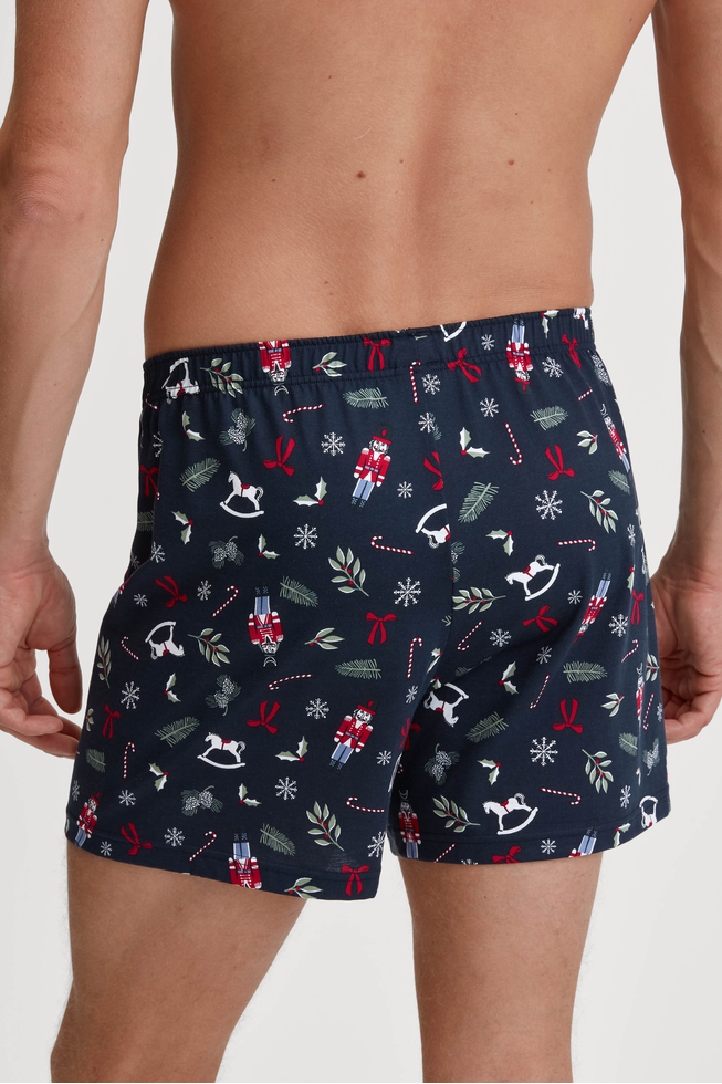 Мужские хлопковые трусы-шорты 2