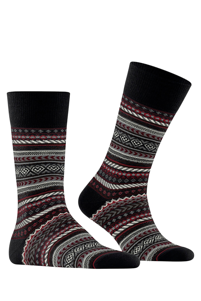 Носки мужские чёрные с шерстью  3