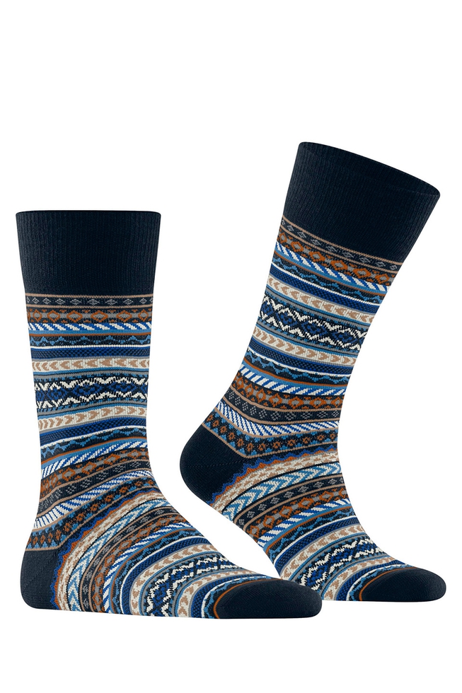 Носки мужские синие Fair Isle 3