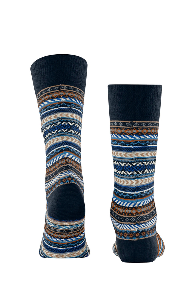 Носки мужские синие Fair Isle 2