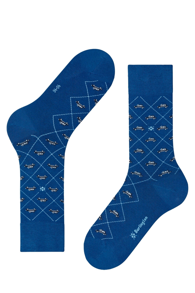 Носки мужские синие Black Cab 4