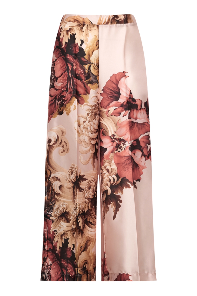 Женские широкие брюки 6