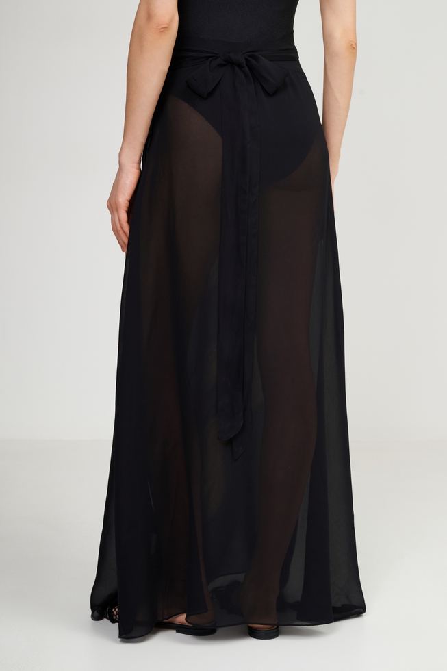 Пляжная длинная юбка  3