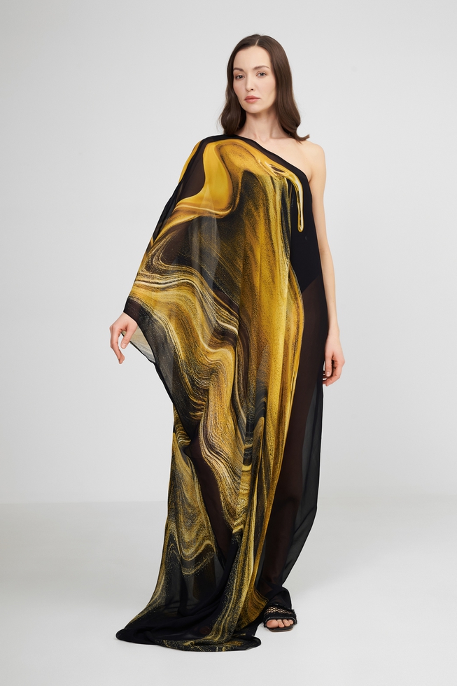 Женское длинное платье  2