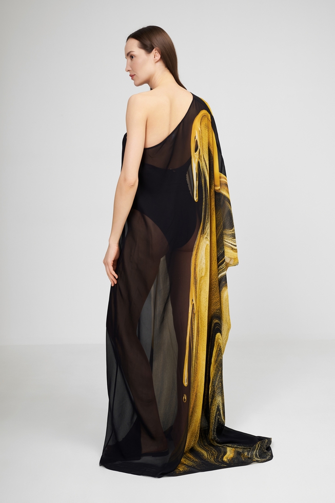 Женское длинное платье  3