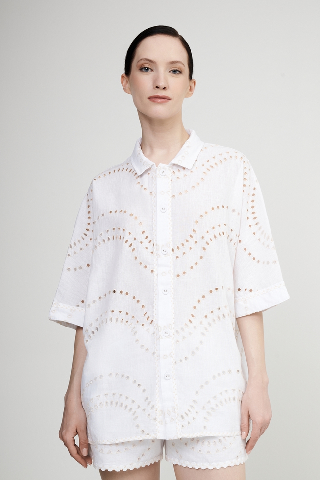 Блузка с коротким рукавом 1