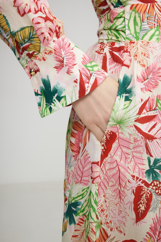 Длинное пляжное платье 4