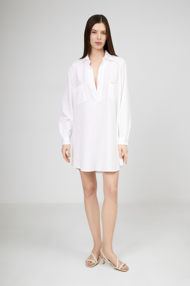 Белая блузка  3