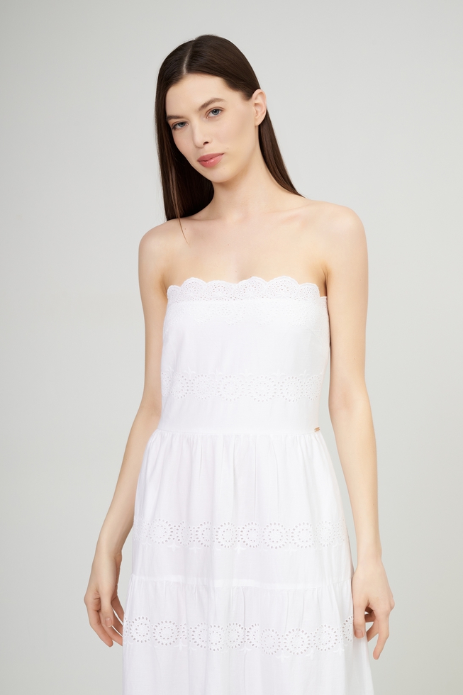 Хлопковое пляжное платье 3