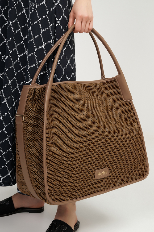 Женская коричневая сумка 6