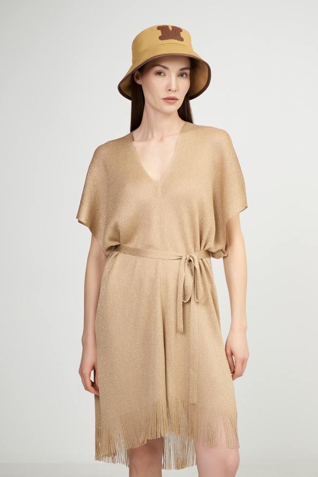 Женская коричневая шляпа 6