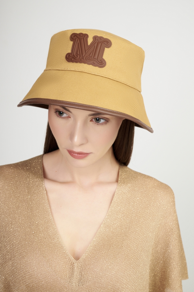 Женская коричневая шляпа 5