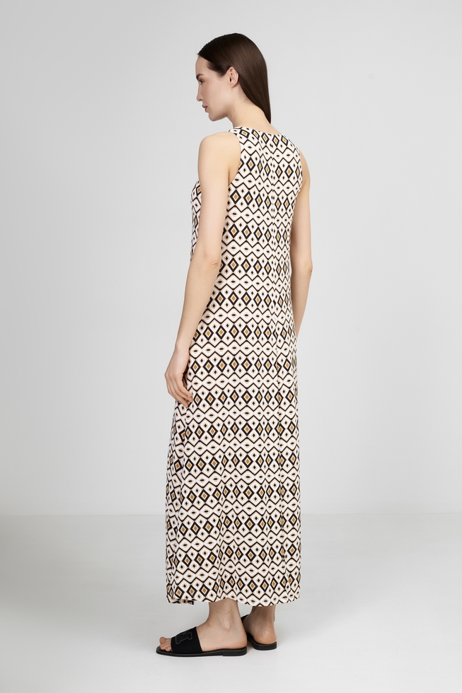 Длинное пляжное платье 2