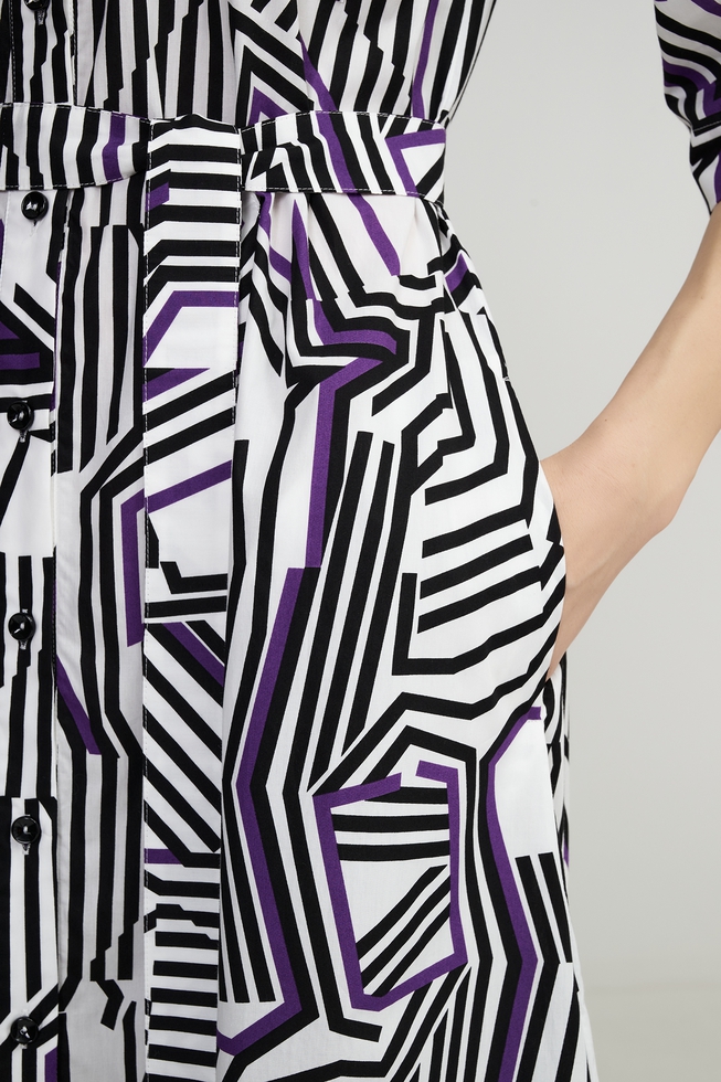 Длинное платье с короткими рукавами 4