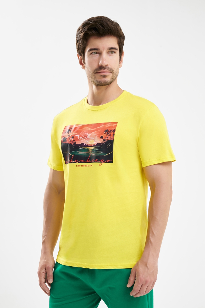 Мужская хлопковая футболка 1