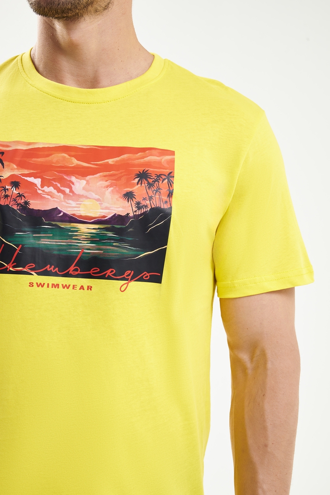 Мужская хлопковая футболка 4