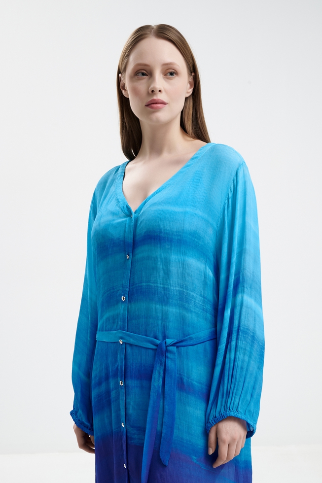 Пляжное платье миди 3