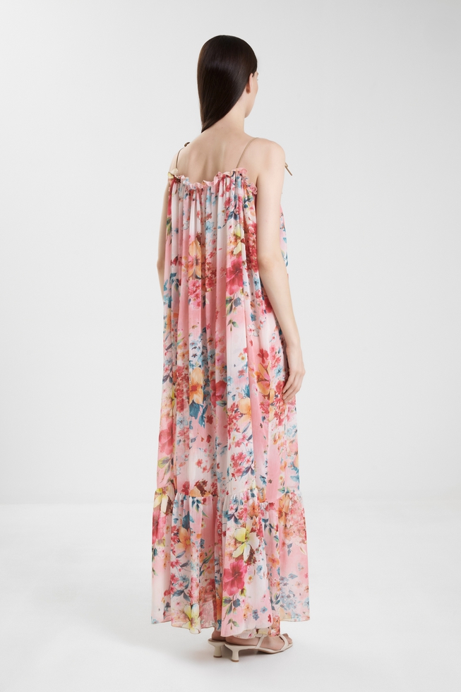 Длинное летнее платье 2