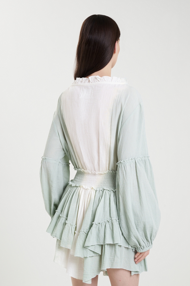 Хлопковое летнее платье 2