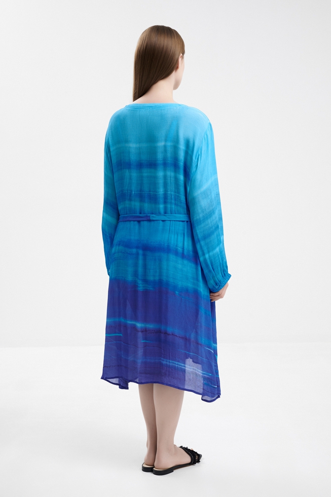 Пляжное платье миди 2