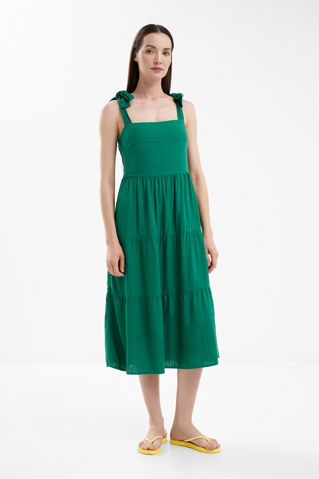 Женские желтые сланцы 7