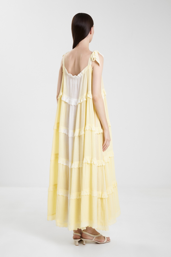 Длинное летнее платье 2