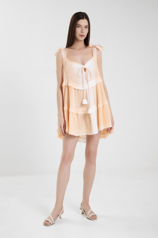 Летнее короткое платье 3