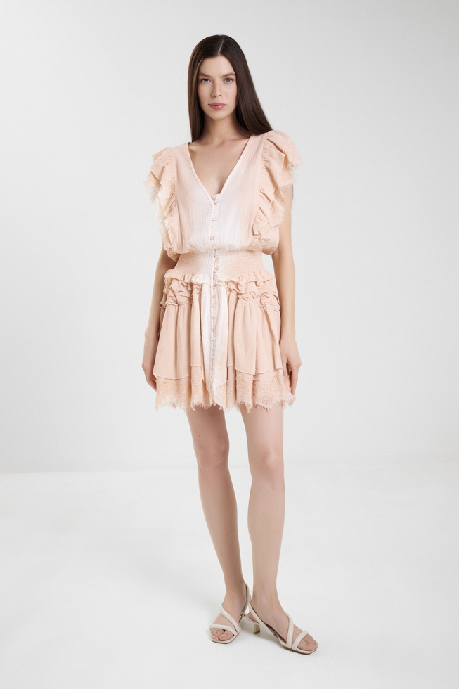 Хлопковое летнее платье 3