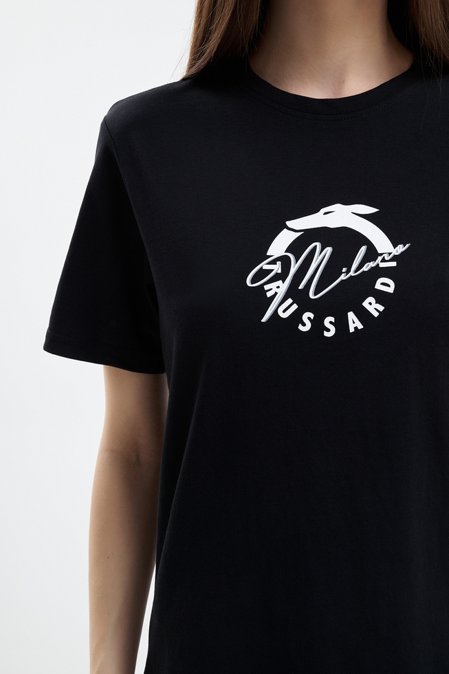 Женская хлопковая футболка 4