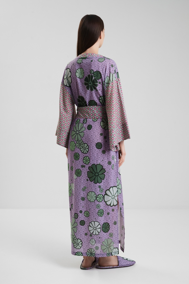 Длинное хлопковое платье 2