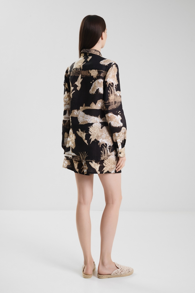 Блузка с длинным рукавом 3